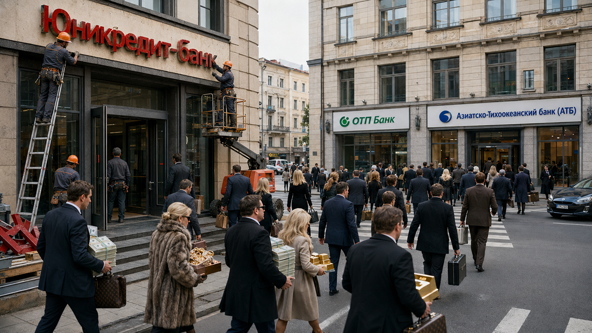 Золотая эстафета. Юникредит-банк передаст клиентов в ОТП и АТБ